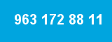 963 172 88 11 963 172 88 11